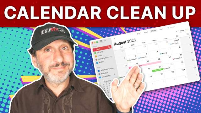 How To Clean Up Your Mac Calendar