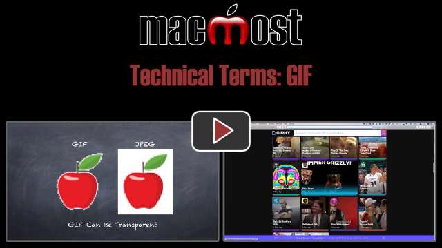 Technical Terms: GIF