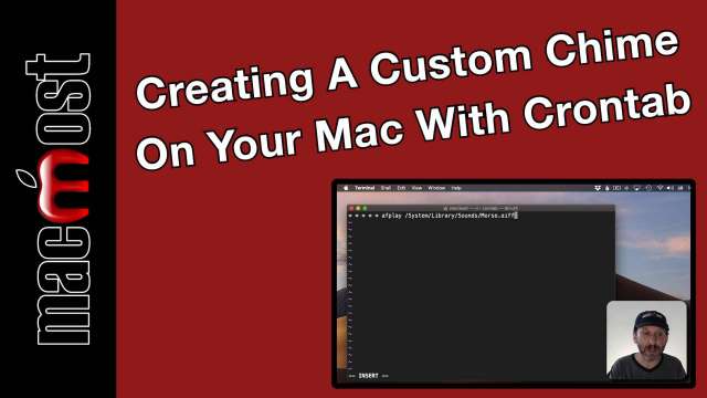 Creating A Custom Chime On Your Mac With Crontab