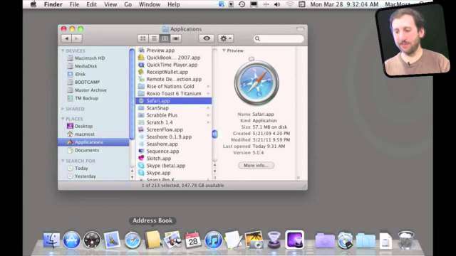 MacMost Now 533: Restoring Lost Dock and Finder Items