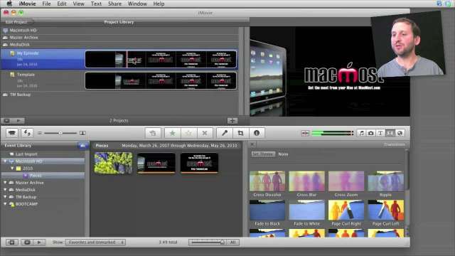 MacMost Now 427: Creating iMovie Templates