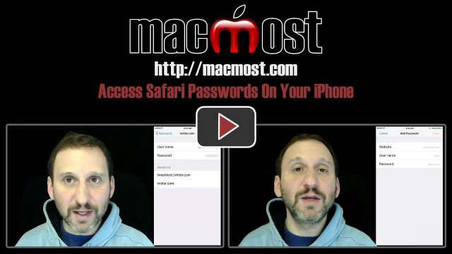 Access Safari Passwords On Your iPhone