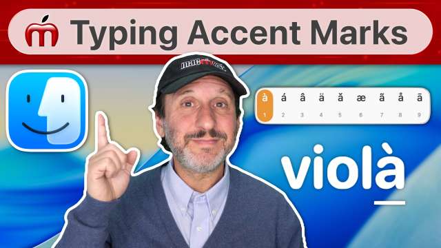 The Easy Way To Type Accent Marks And Other Letter Variations On a Mac