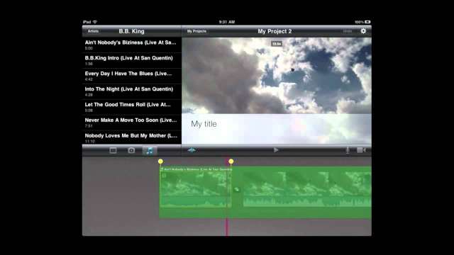 MacMost Now 531: iMovie for iPad 2