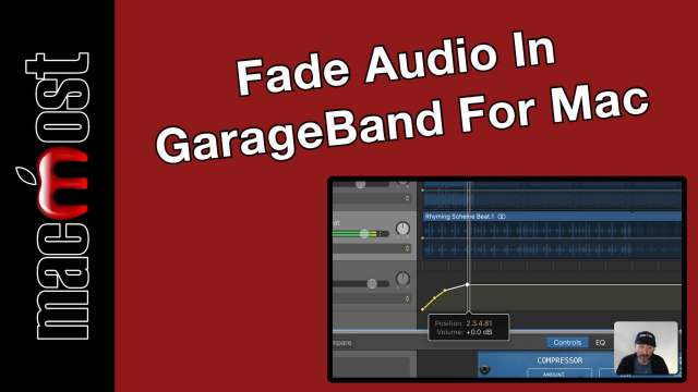 Fade Audio In GarageBand For Mac