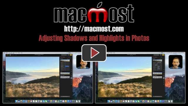 Adjusting Shadows and Highlights in Photos