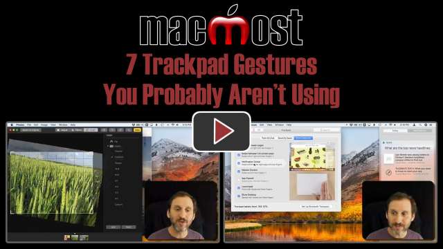 7 Trackpad Gestures You Probably Aren't Using