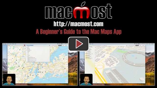 A Beginner's Guide to the Mac Maps App