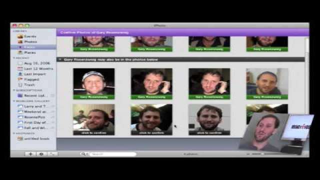 MacMost Now 215: Using the iPhoto 09 Faces Feature