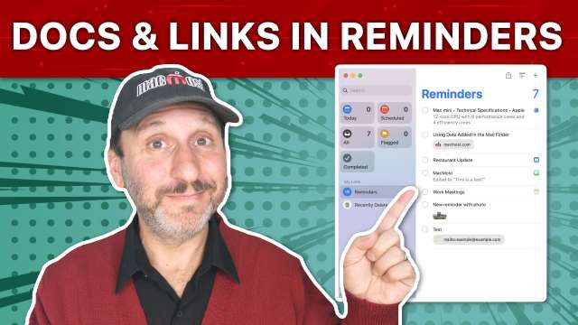 Reminders App Links To Files, Websites, Notes and More