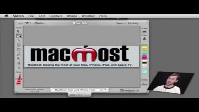 MacMost Now 333: Screen Capture and Drawing with Skitch