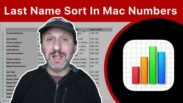 Last Name Sort In Mac Numbers