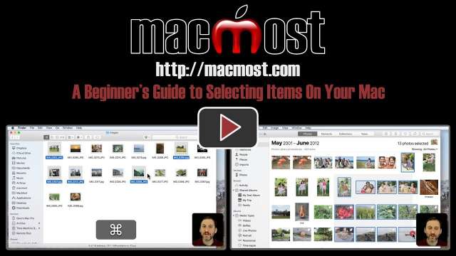 A Beginner's Guide to Selecting Items On Your Mac