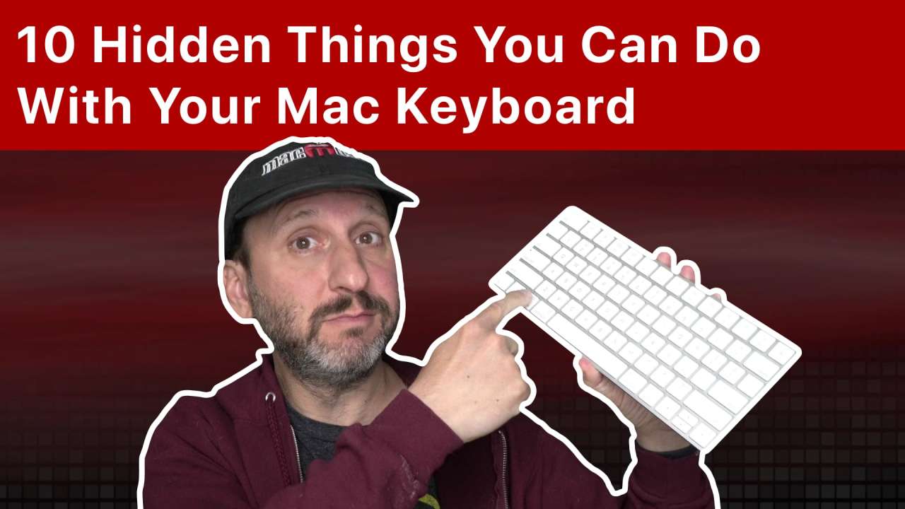 control mac with keyboard only