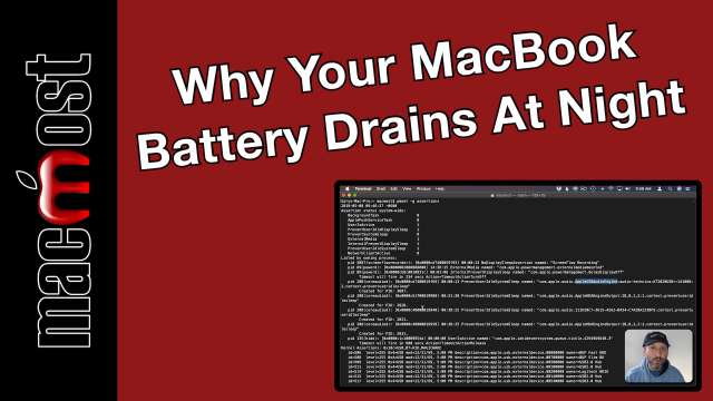 Figuring Out Why Your MacBook Battery Drains At Night