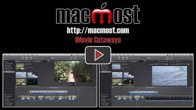 iMovie Cutaways