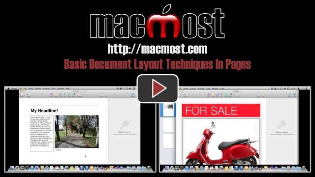 Basic Document Layout Techniques In Pages