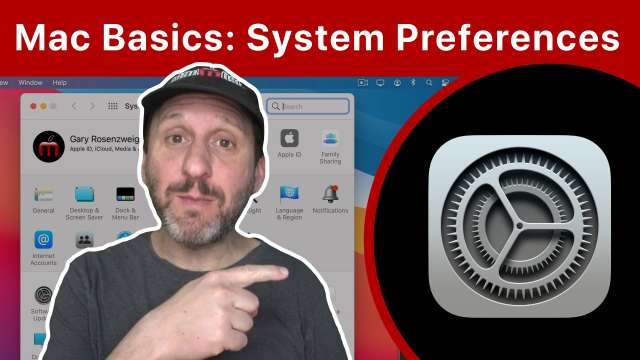 Mac Basics: Using System Preferences