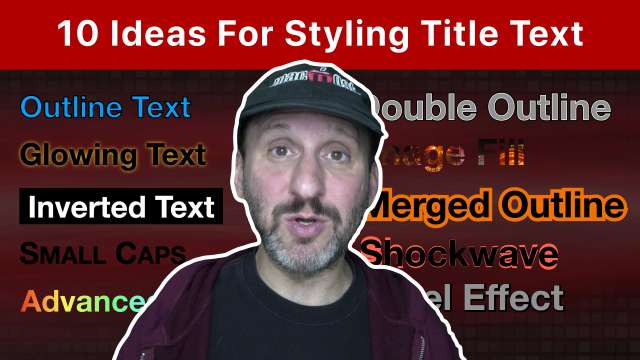 10 Ideas For Styling Title Text In Pages and Keynote