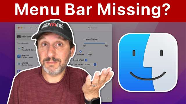 Why Did My Mac Menu Bar Disappear?