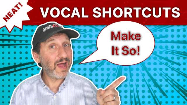 Using Vocal Shortcuts On Mac and iPhone