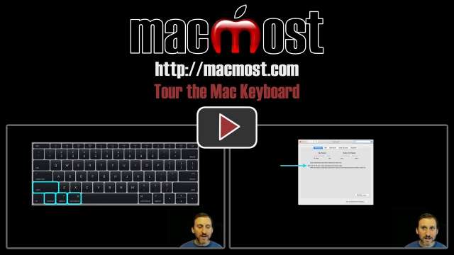 A Tour of the Mac Keyboard