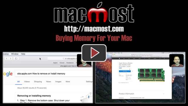 Buying Memory For Your Mac