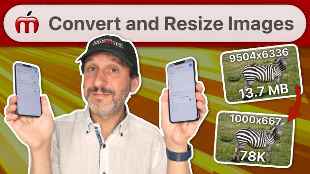 How To Convert and Resize Images On Your iPhone