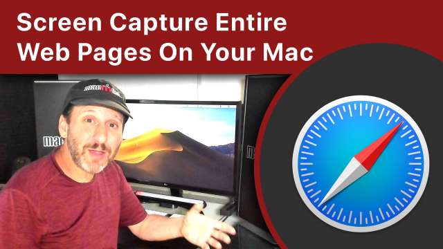 Screen Capture Entire Web Pages On Your Mac