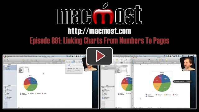 MacMost Now 881: Linking Charts From Numbers To Pages