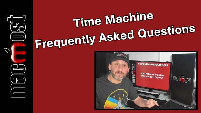 Frequently Asked Questions About Time Machine