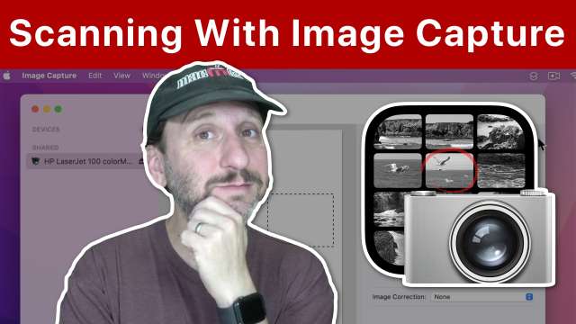 Using Image Capture To Scan Documents