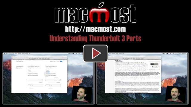 Understanding Thunderbolt 3 Ports