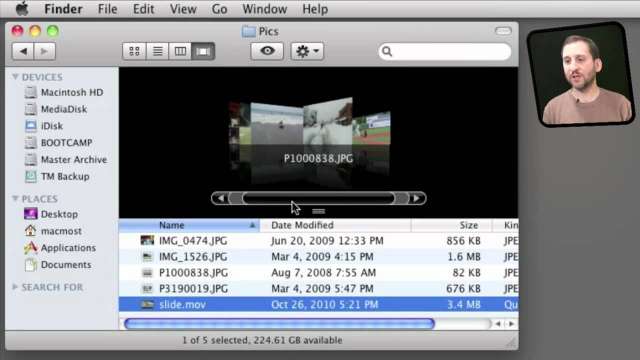 MacMost Now 506: Finder View Basics