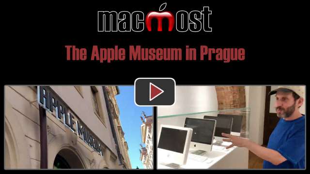 The Apple Museum in Prague