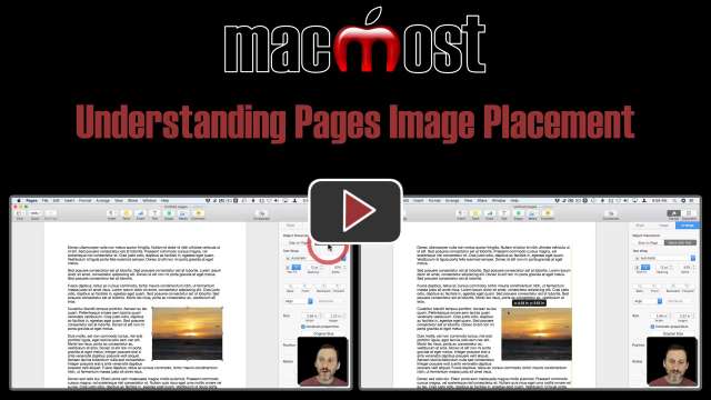 Understanding Pages Image Placement