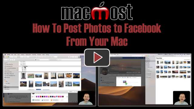 How To Post Photos to Facebook From Your Mac