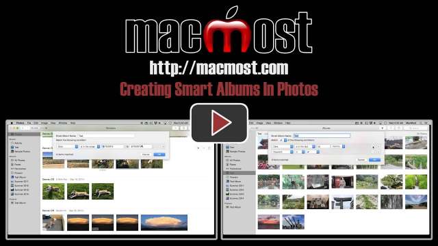 Creating Smart Albums In Photos