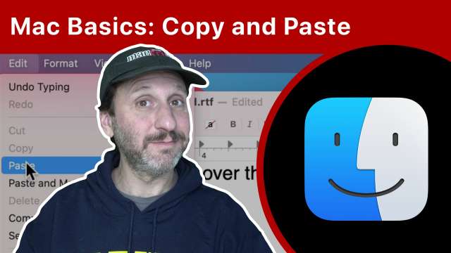 Mac Basics: Copy and Paste