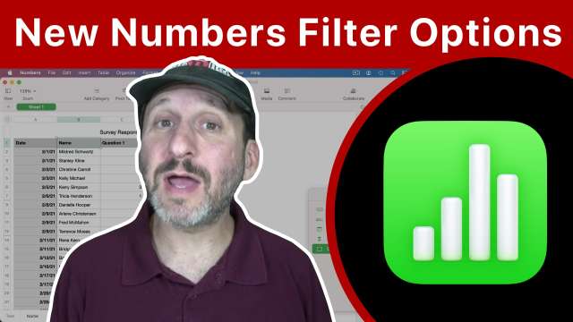 Mac Numbers: New Filter Options