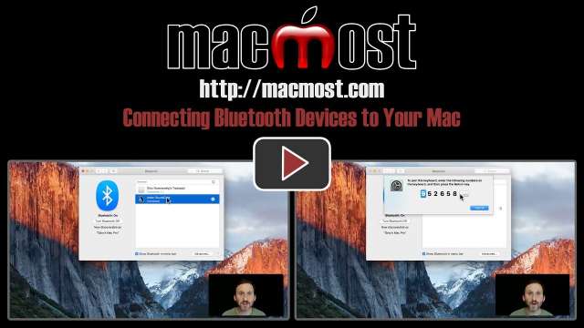 Connecting Bluetooth Devices to Your Mac