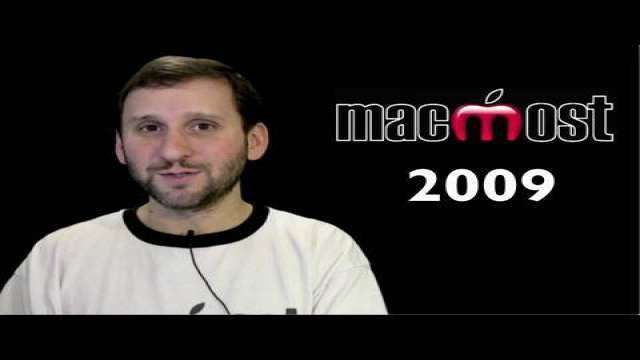 MacMost Now 338: 2009 Apple Year In Review