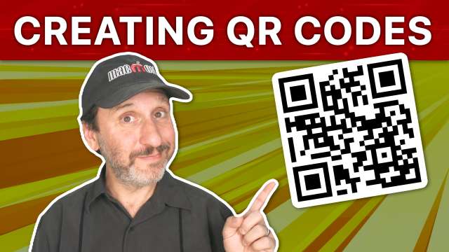 Creating QR Codes On Your Mac