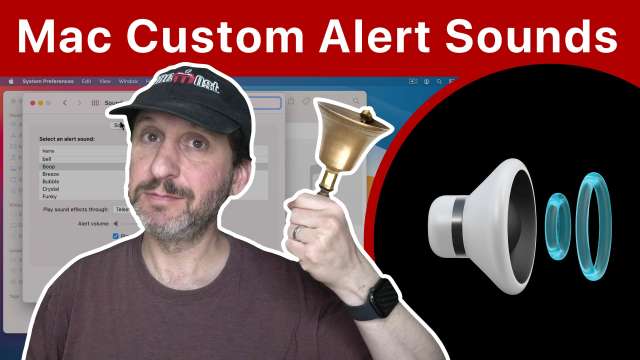 Setting a Custom Alert Sound On a Mac