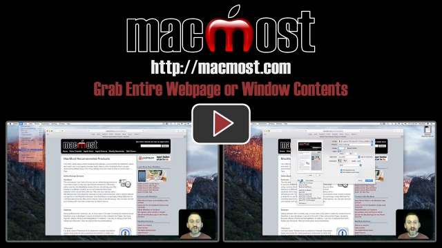 Grab Entire Webpage or Window Contents