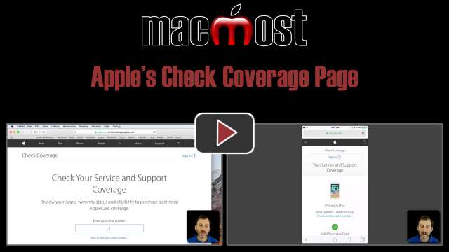 Apple's Check Coverage Page