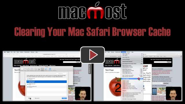 Clearing Your Mac Safari Browser Cache