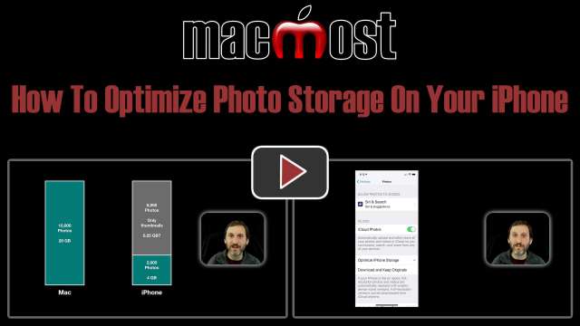 How To Optimize Photo Storage On Your iPhone