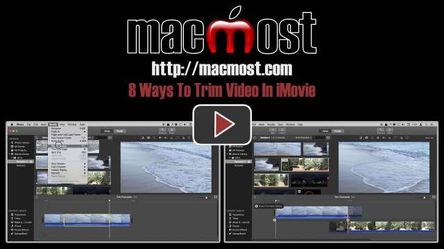 8 Ways To Trim Video In iMovie
