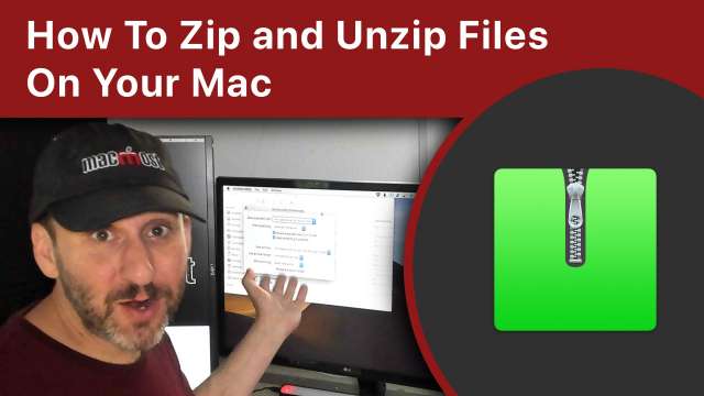 How To Zip and Unzip Files On Your Mac